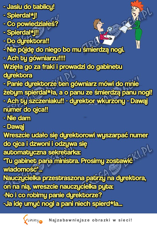 Jasiu bardzo pyskował do nauczycielki! ZOBACZ co ona na to! SZOK!