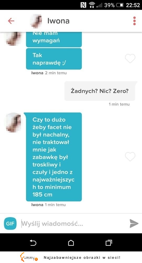 iwona nie ma żadnych.