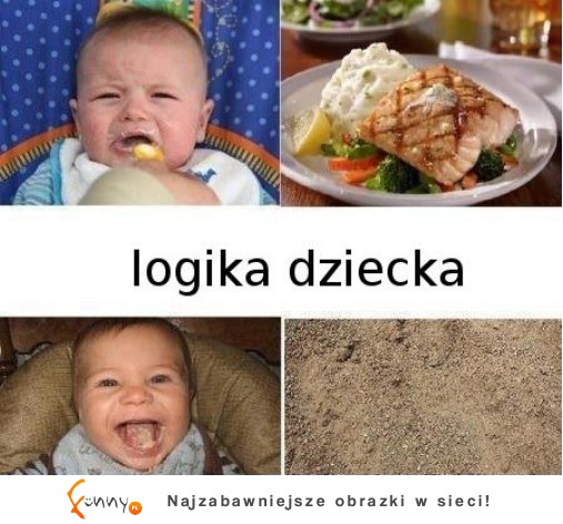 Logika dziecka! Tak to wygląda :D