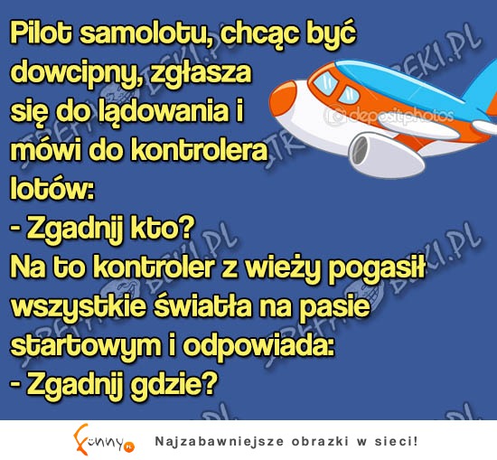 Pilot chciał sobie zrobić żart...ZOBACZ jak to sie skończyło. MASKARA!