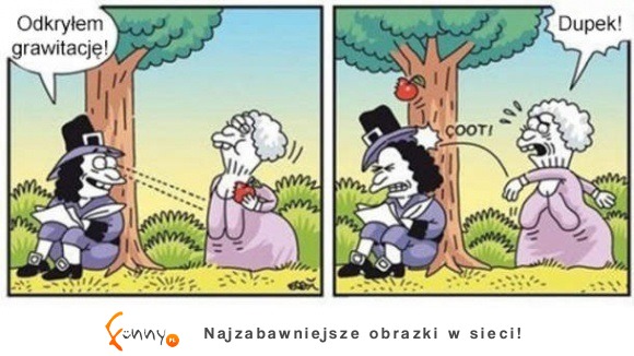 odkryłem grawitację