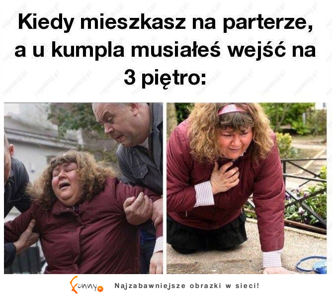 zawał od razu