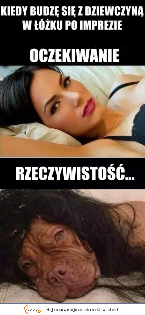 Kac moralny! Oczekiwania vs Rzeczywistość :)