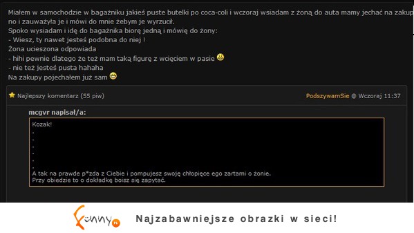 Mąż chciał pochwalić się żartem o żonie- MIAŁ PECHA ONA TO ZOBACZYŁA- ale wpadka!