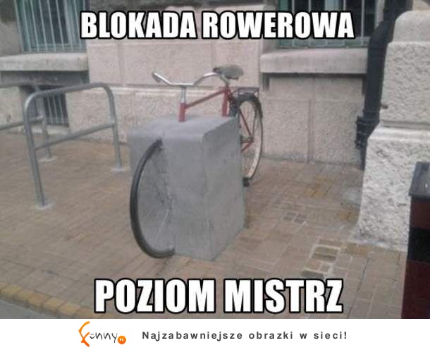 Blokada na rower