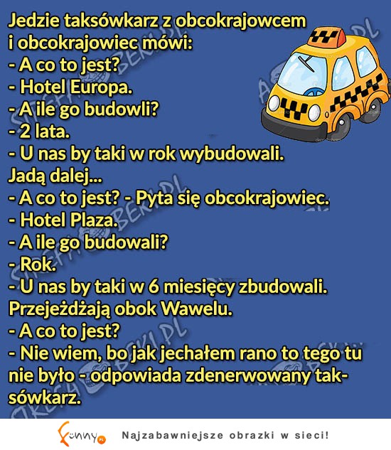 Obcokrajowiec porządnie WKURZYŁ taxówkarza! ALE BEKA!