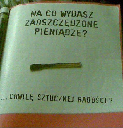 Na co wydasz zaoszczędzone pieniądze?