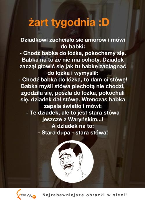 Żart tygodnia :D