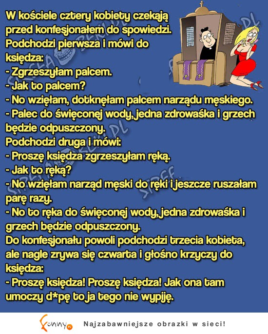 KAWĄŁ DNIA! Kobiety idą do spowiedzi. Co ona powiedziała HAAH!