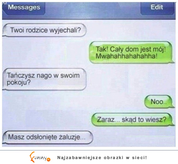 Ona tańczy jak szalona! :D