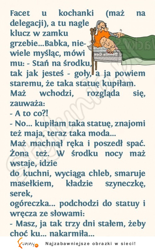 Kobieta myslała, że nabrała męża a ten.... HAHA DOBRE!