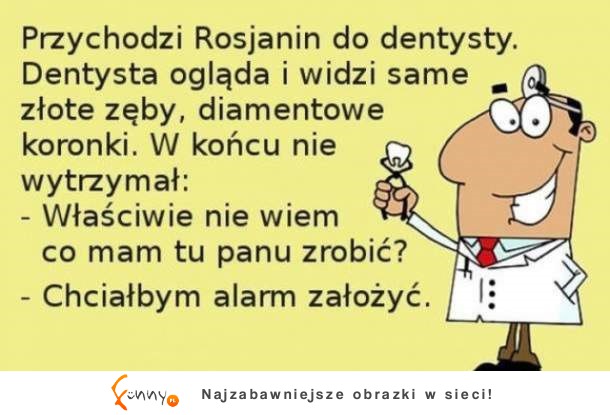 Rosjanin ZAGIĄŁ dentystę! Tego się nie spodziewał LOL!