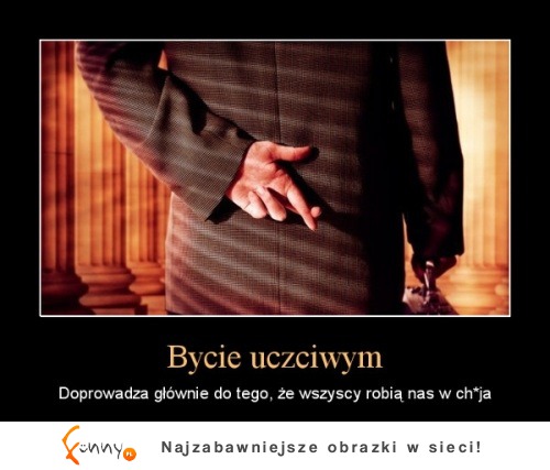 Bycie uczciwym