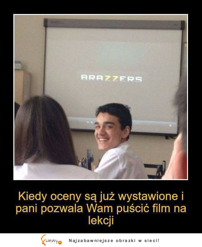 film na lekcji