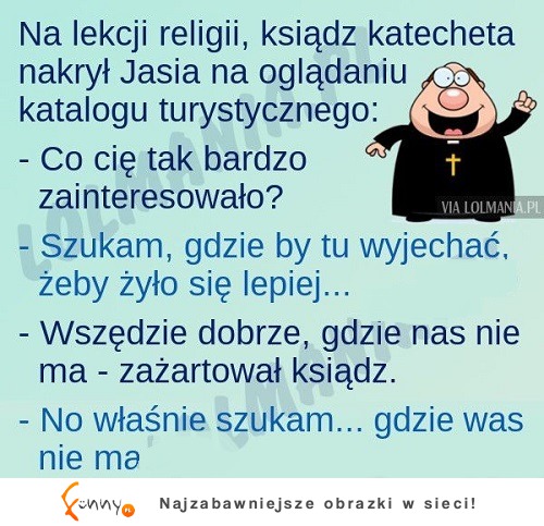 Ksiądz chciał zażartować, ale mu nie wyszło! HAHA!