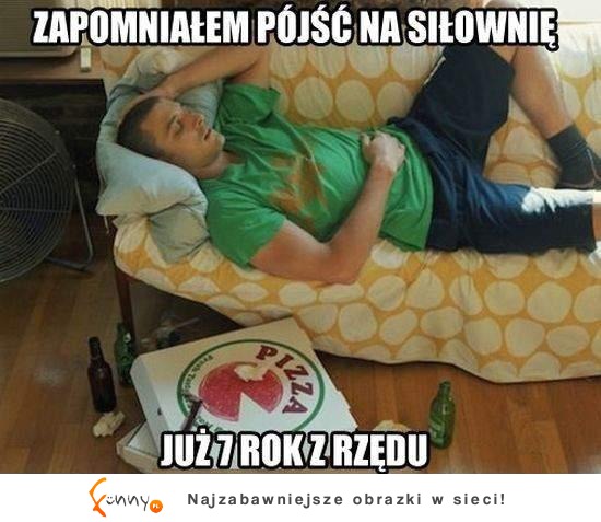 Zapomniał