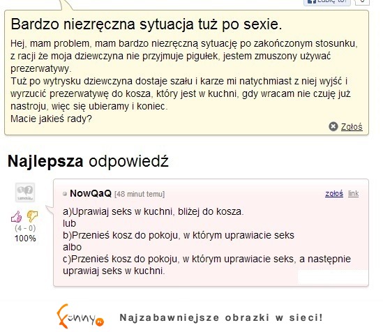 Bardzo niezręczna sytuacja po seksie! Zobacz co powinien wtedy zrobić...