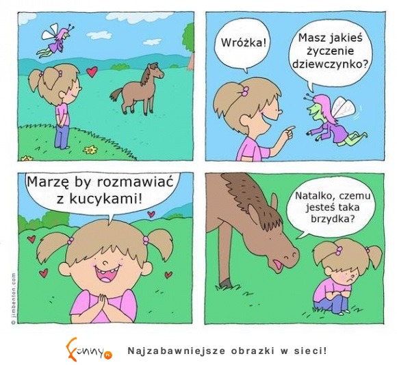 Natalka miała tylko jedno życzenie, ale jak to się mówi, uważaj o czym marzysz XD