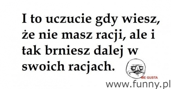 brak racji