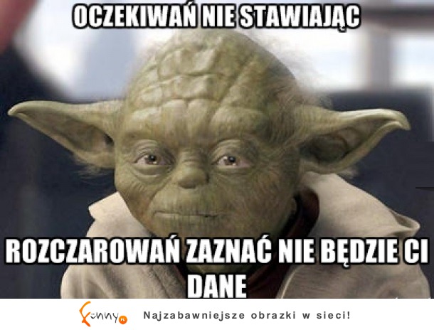 Mógłby tak rzec ;)