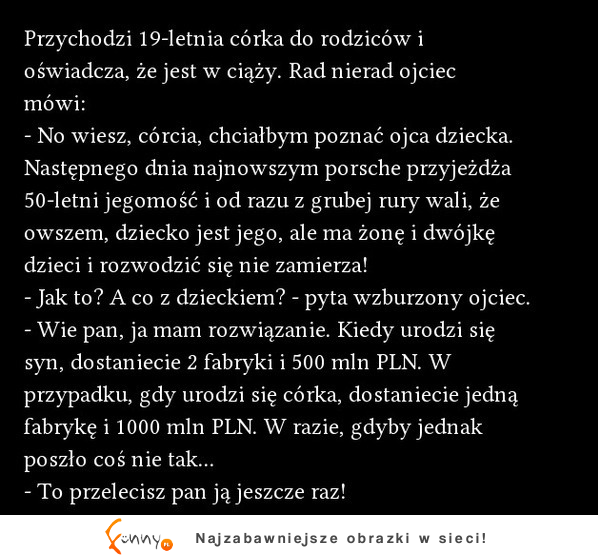 Przychodzi 19-letnia córka do rodziców i oświadcza że jest w ciąży. zobacz reakcję ojca!