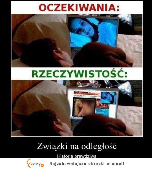 Związki na odległość - oczekiwania vs rzeczywistość! :D