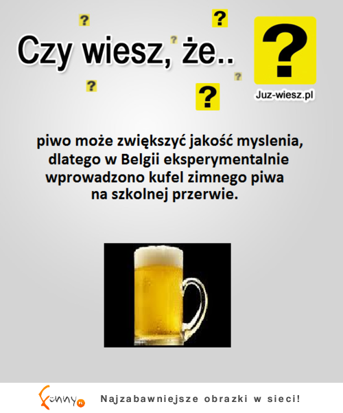 PIWO NA PRZERWACH! :P