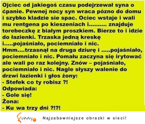 Ojciec podejrzewał syna o ćpanie. Pewnego dnia znalazł w kieszeni...