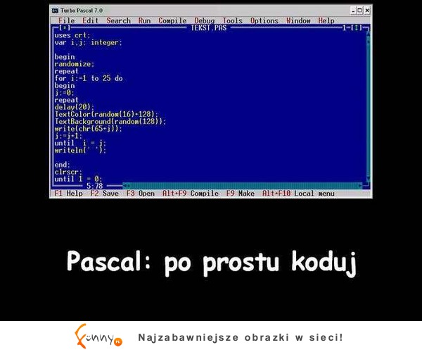 Pascal: po prostu ...