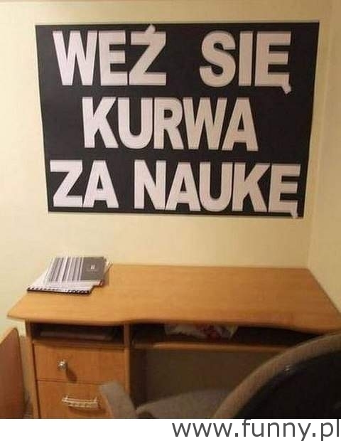 plakat z przekazem