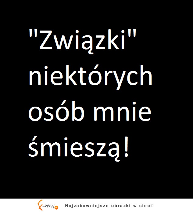 Związki niektórych osób...