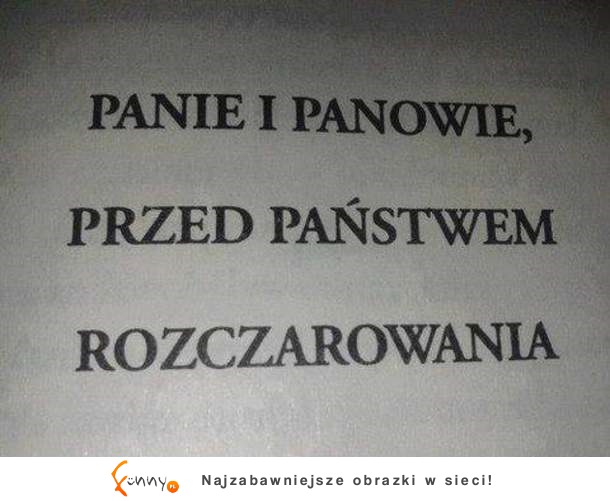 Witajcie w życiu