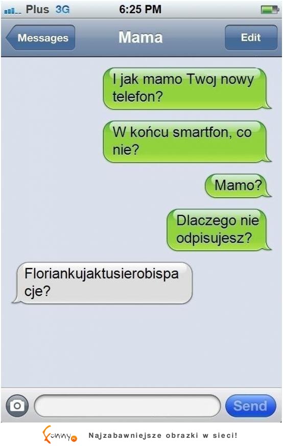 Syn kupił MAMIE smartfona! ZOBACZ jak to się skończyło :D