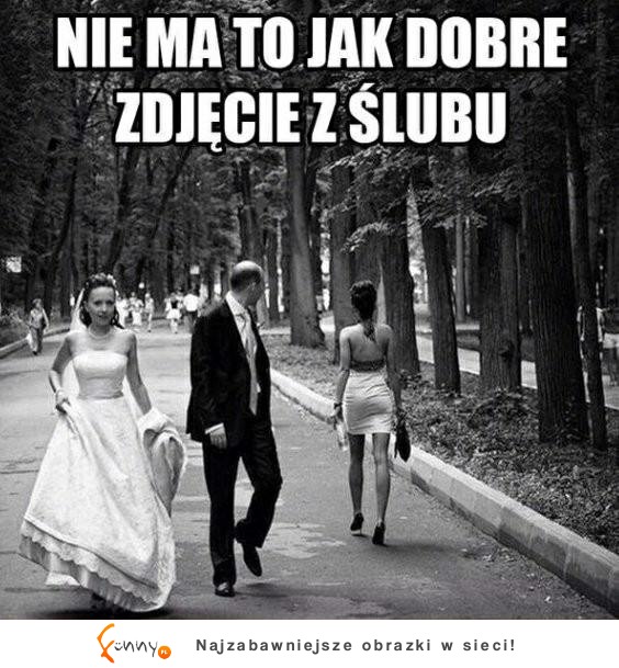 zdjęcie ze ślubu