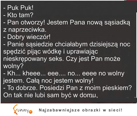 Nowa Sąsiadka puka do drzwi. HEHE ZASKOCZENIE DNIA!