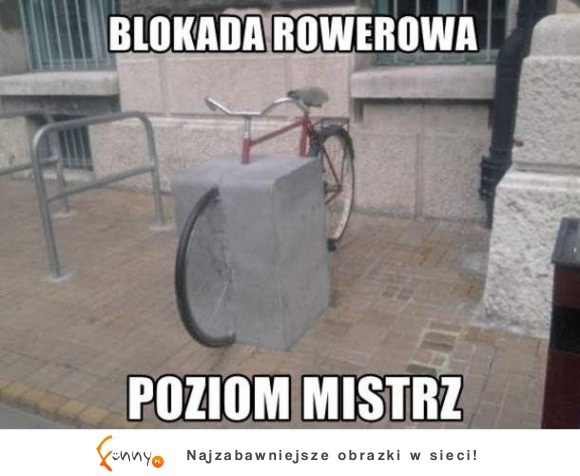 blokada rowerowa