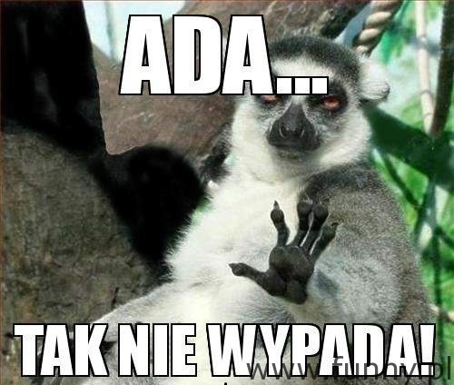 tak nie wypada