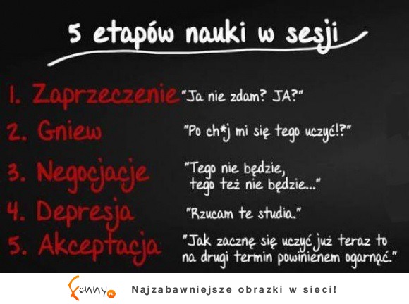 5 etapów