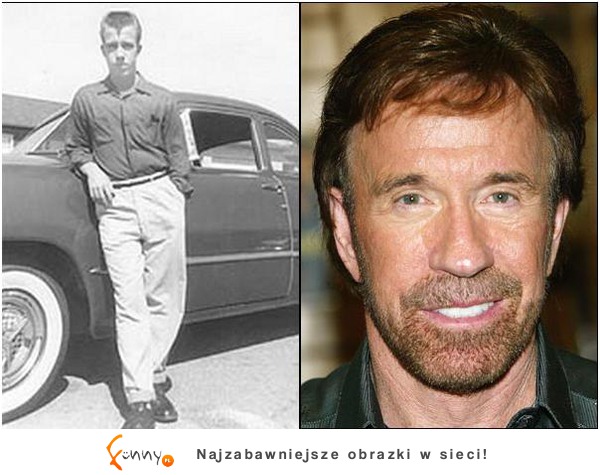 Tak wyglądał Chuck Norris kiedy miał 18 lat! :D