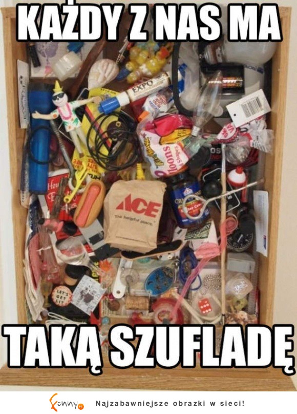 szuflada wszystkiego