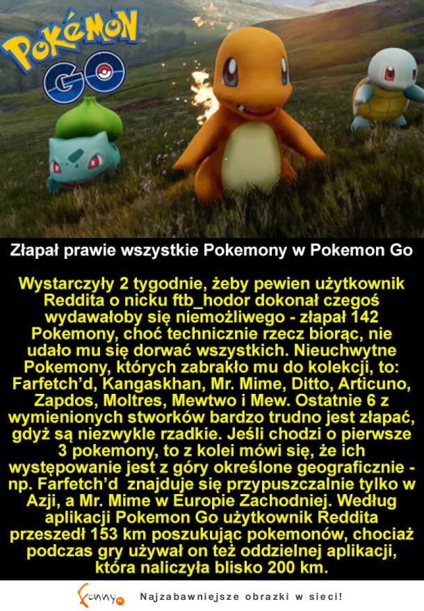 Mistrz POKEMONÓW odnaleziony! Niezły gracz!