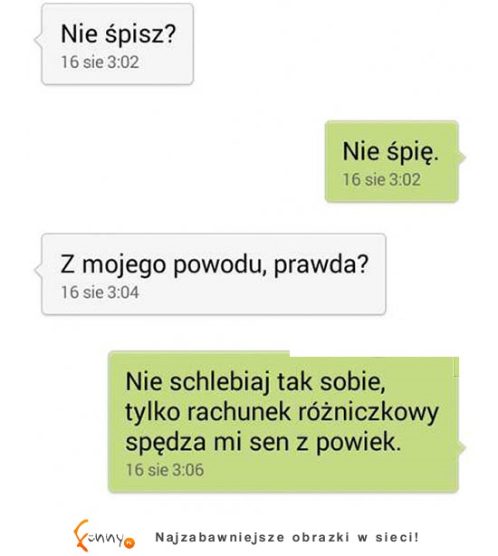 Każdy ma inny powód przez który nie śpi! ZOBACZ JEGO! LOL