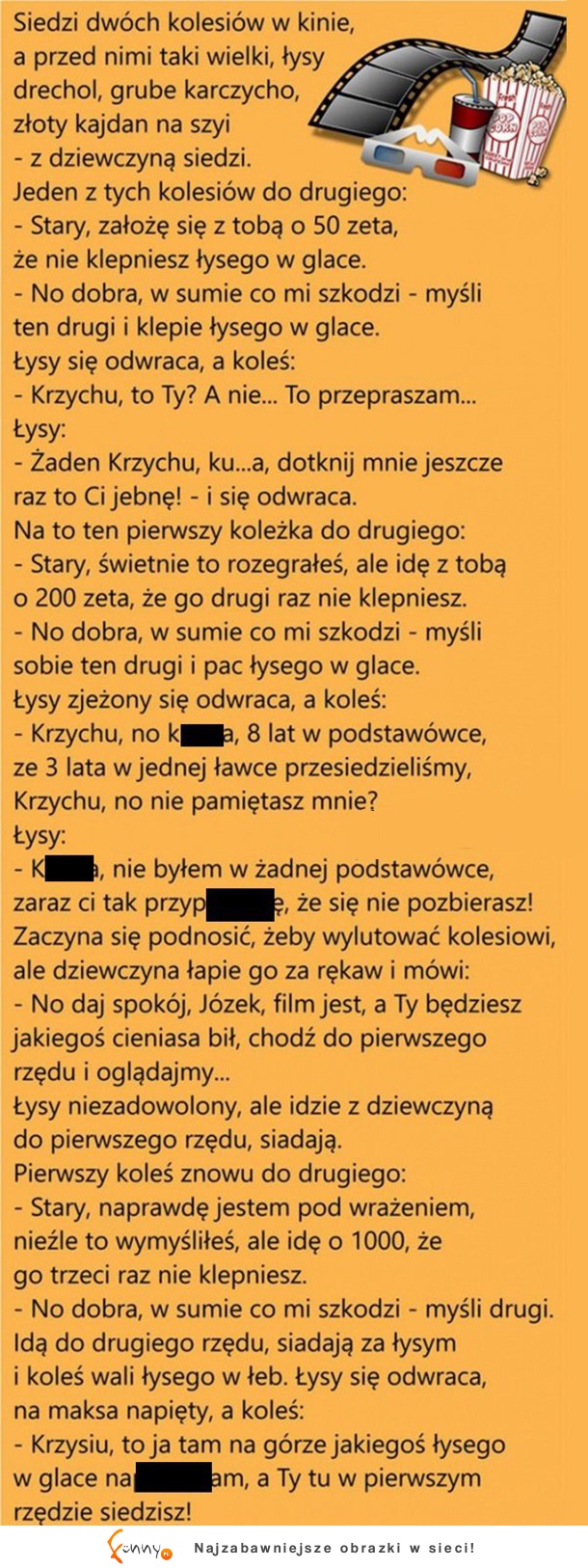 Dwóch kolegów złożyło się o niezłą sumę. Zobacz na czym polegał zakład ;)