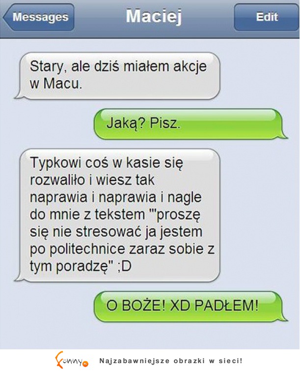 Dał radę chłop :D