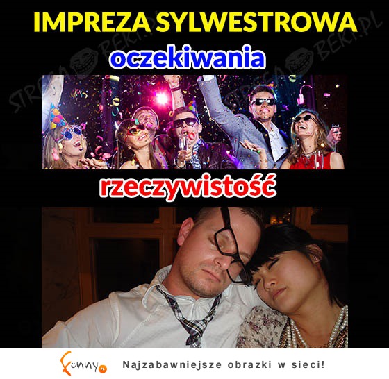 Impreza Sylwestrowa. A Twoja jak wyglądała? ;)