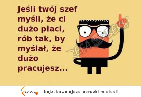 Jeśli twój szef