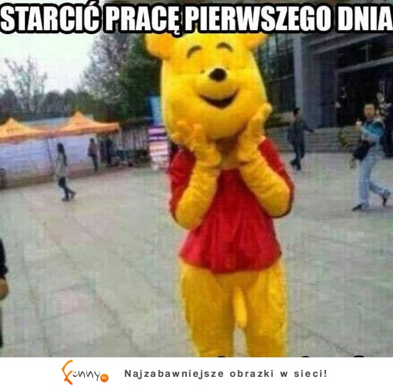 Przez przypadek założyć spodnie tył na przód...