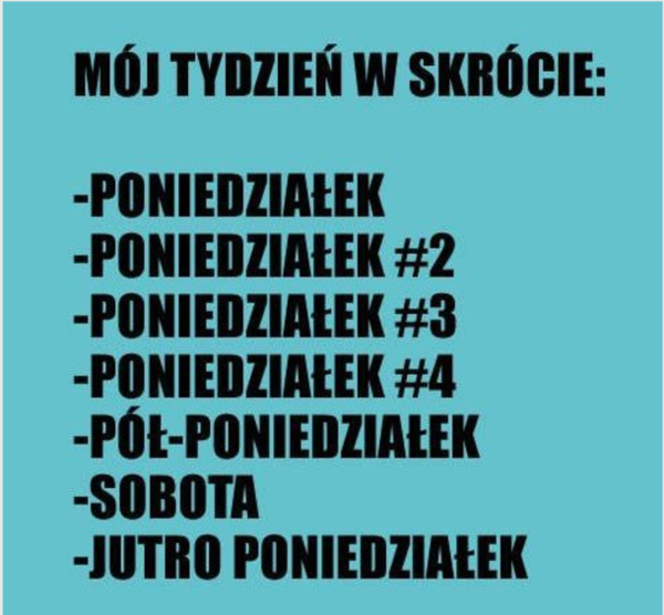 Tydzień w skrócie