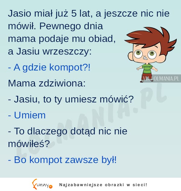 Jasio zaskoczył mamę prpstym sposobem! HAHA!