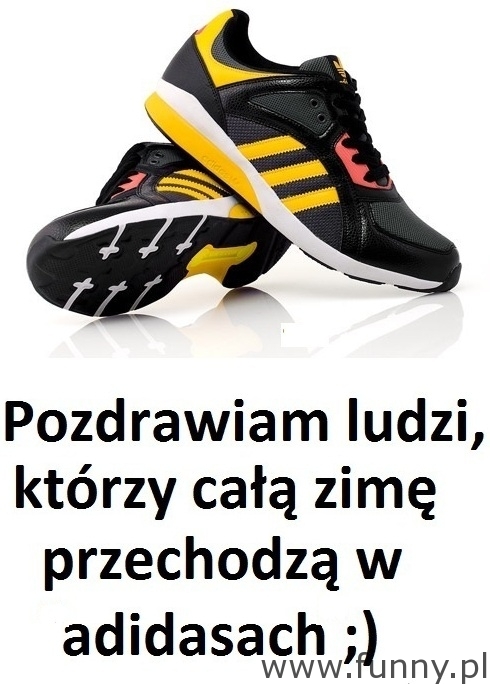 zima w adidasach